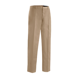 Microfiber Flat Front Dress Pants E2534 Tan