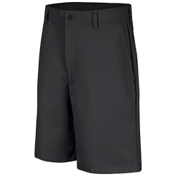 Plain Front Shorts (Black) PT26BK