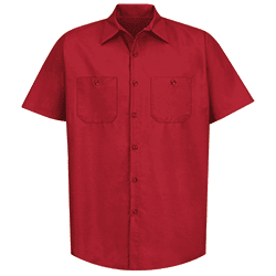 SP24RD-Mens Industrial Work Shirt
