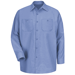SP14LB-Mens Industrial Work Shirt